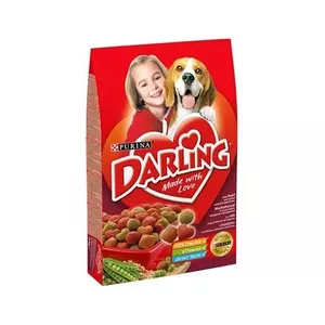 Purina Darling Dog Food 10 kg Adult Beef Vegetable Any Breed