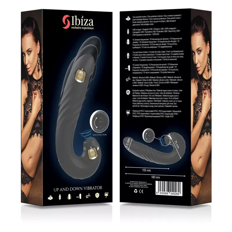 Vibrators IBIZA TECHNOLOGY IBIZA Up & Down 15,5 cm Photo 10