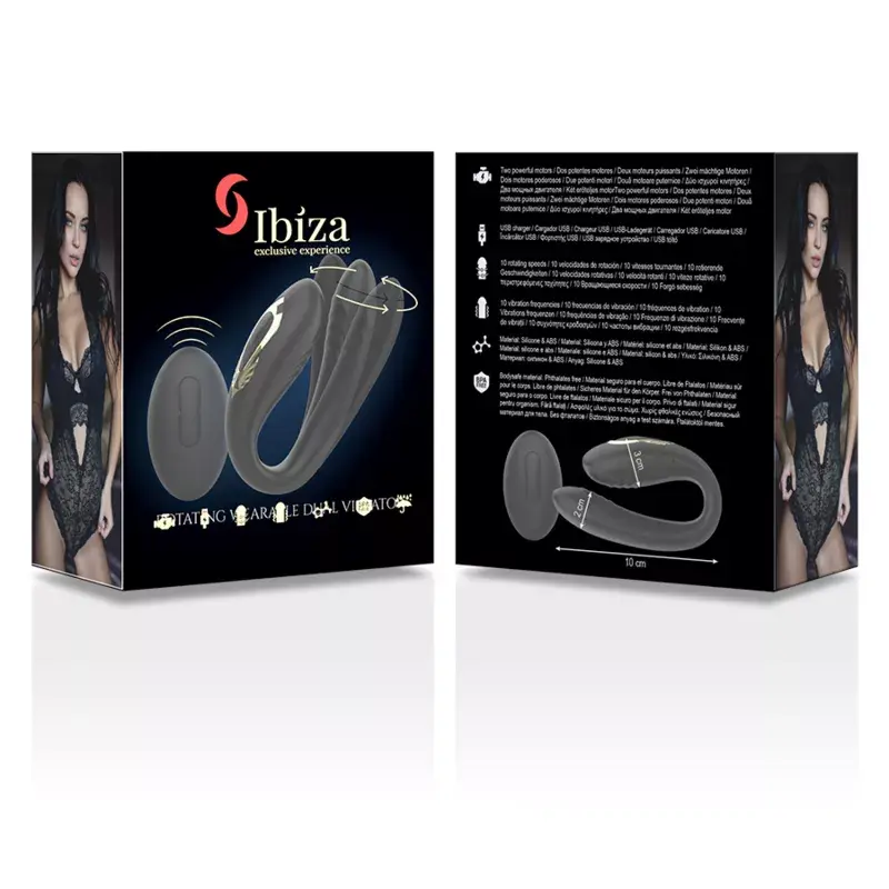 Massager IBIZA TECHNOLOGY IBIZA - Rotating Dual Vibrator Photo 9