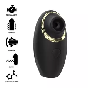 IBIZA TECHNOLOGY 3-in-1 Sucking, Licking and Pulsing Vibrator