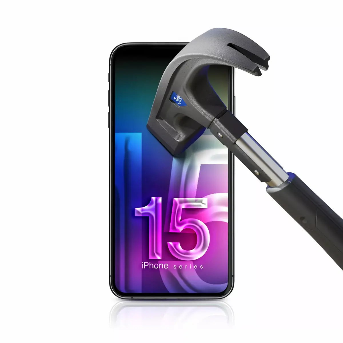 3MK HardGlass Max Lite iPhone 15 Pro Photo 3