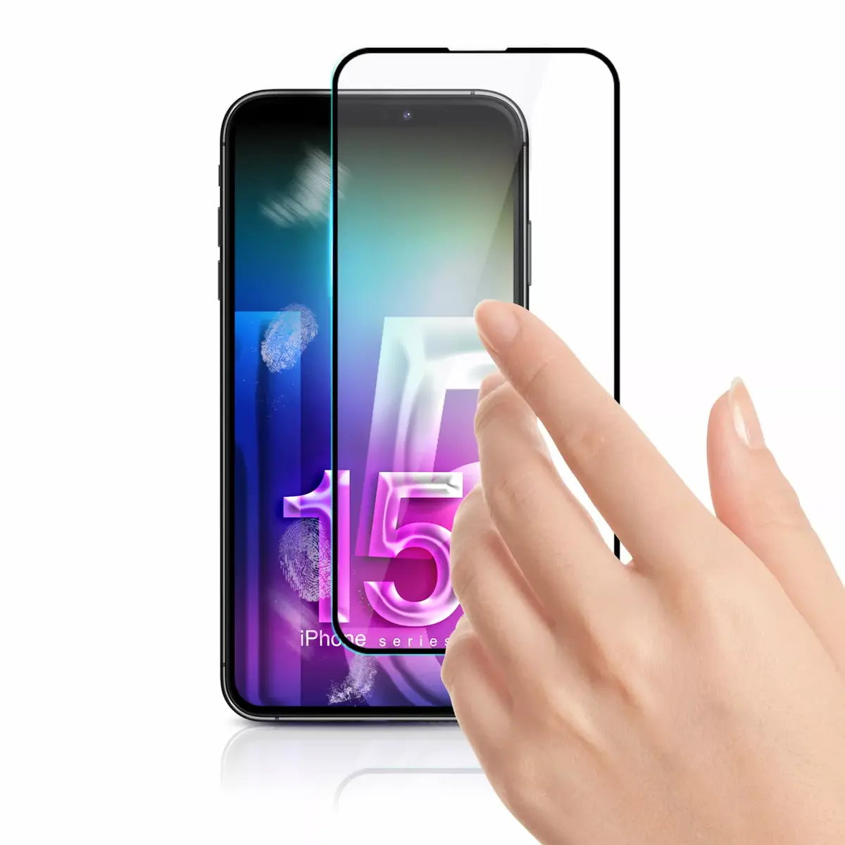3MK HardGlass Max Lite iPhone 15 Pro Photo 5