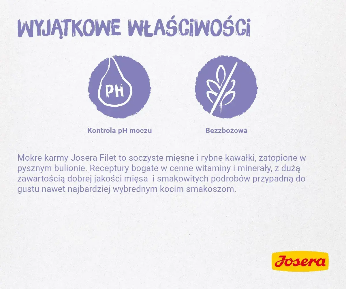 JOSERA влажный корм для кошек Chicken fillet with veal 70 г Photo 2