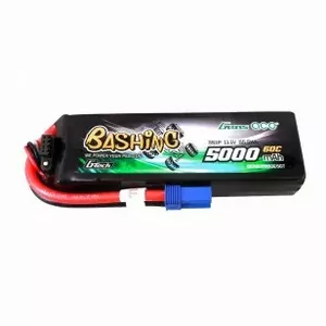 Akumulators Gens ace G-Tech 5000mAh 11.1V 3S1P 60C LiPo ar EC5 spraudni, svars 0.337 kg