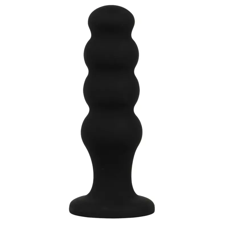 Анальная пробка black&silver Scott Premium силикон Photo 3