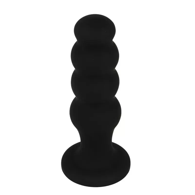 Анальная пробка black&silver Scott Premium силикон Photo 4