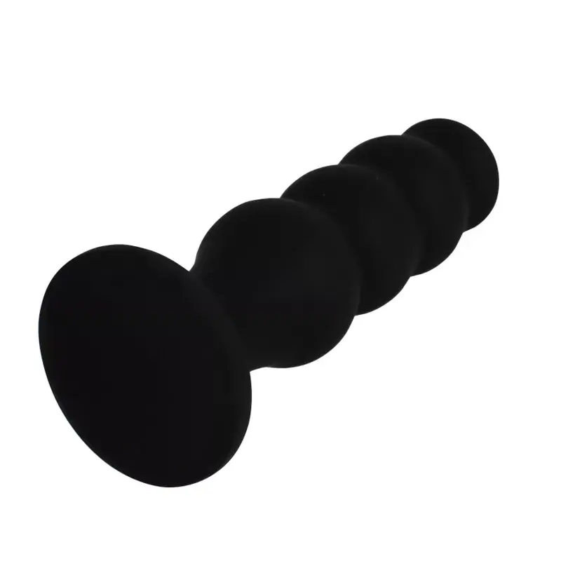 Анальная пробка black&silver Scott Premium силикон Photo 5