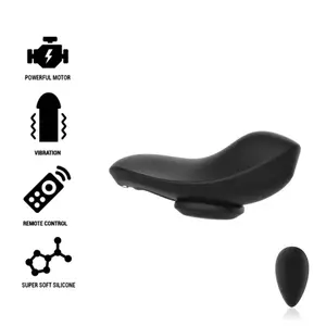 Rechargeable Silicone Panty Vibrator by black&silver — model D-234387