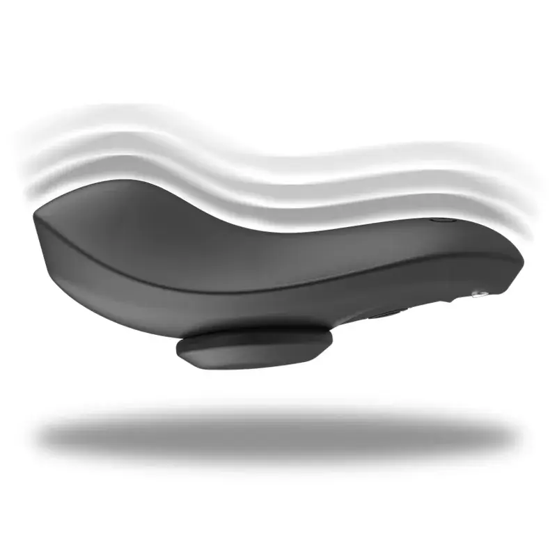 black&silver перезаряжаемый силиконовый вибратор D-234387 Photo 4