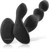 black&silver CORA силиконовый страпон с пультом Photo 3