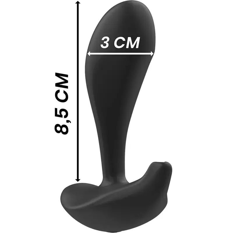 Анальная пробка black&silver Dwayne Anal Plug Photo 6