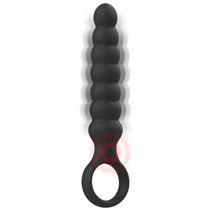 black&silver BOB Powerful Anal Beads силикон Photo 4