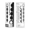Anālā virtene black&silver Lennon silikons 15 cm Photo 4