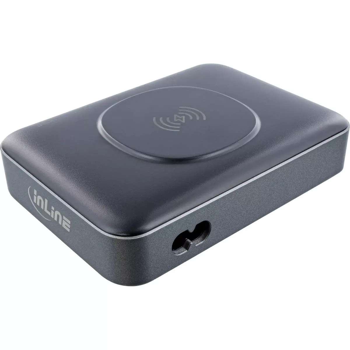 Portable Battery InLine Qi Powerstation 31517K Photo 2