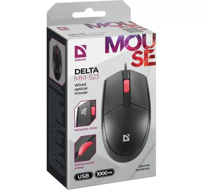 DEFENDER Delta MM-523 USB оптическая мышь Photo 5