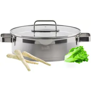 Stainless Steel Pot with Lid Mistral 26 cm BR-7351