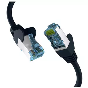 Networking cable EFB Elektronik EC020200147 RJ-45 Cat7 0.15 m Black