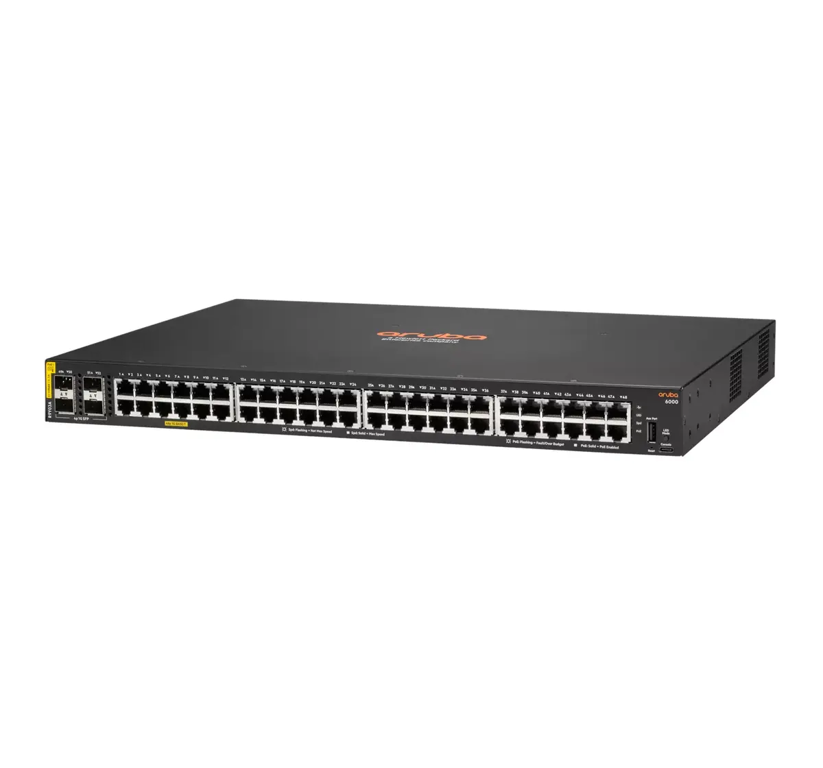 HPE Aruba Networking CX 6000 48G Class4 PoE 4SFP 740W R9Y03A#ABB Photo 2