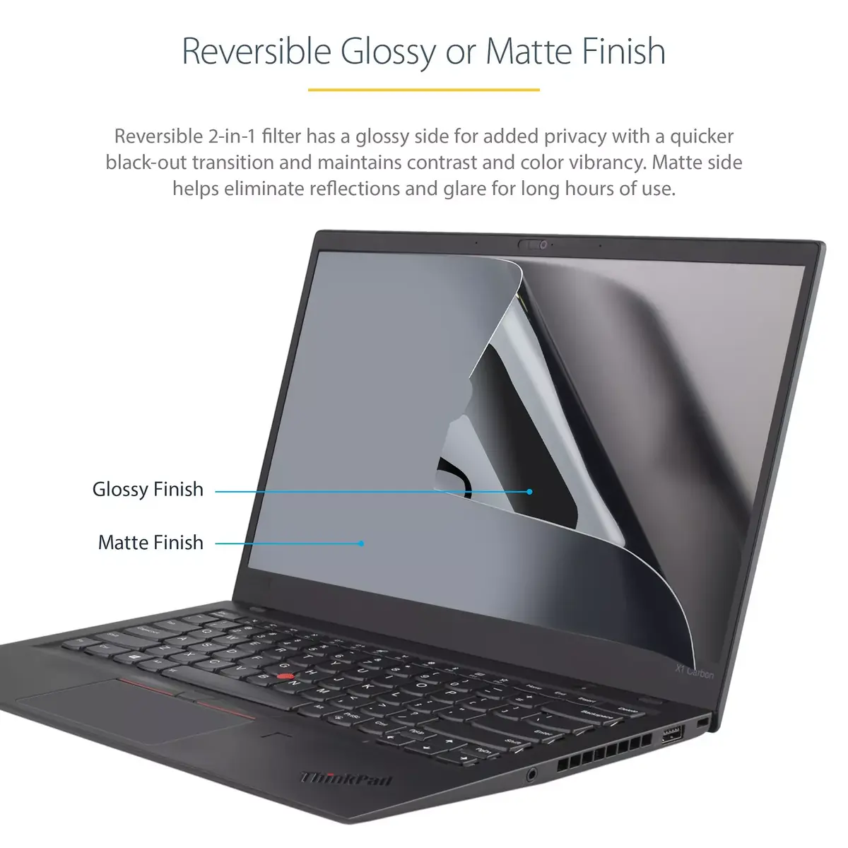 Portatīvā datora privātuma filtrs StarTech.com 17.3 collas Photo 3