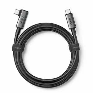 UGREEN угловой кабель USB Type-C US551 60W 5 м — чёрный