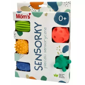 hencz toys sensory balls box 5 pcs pastel — tactile play set for children