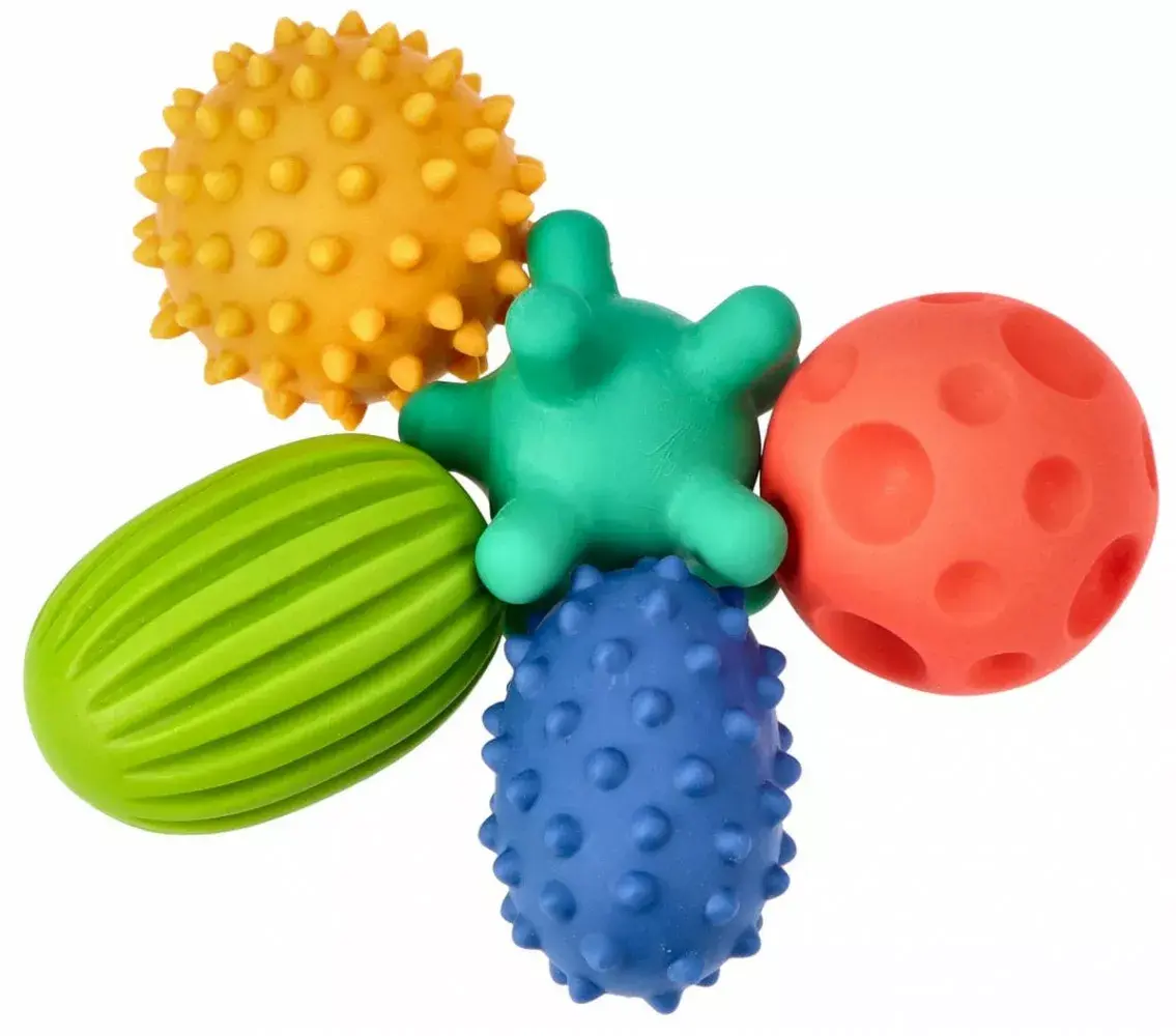 hencz toys сенсорные шарики набор 5 шт пастель Photo 2