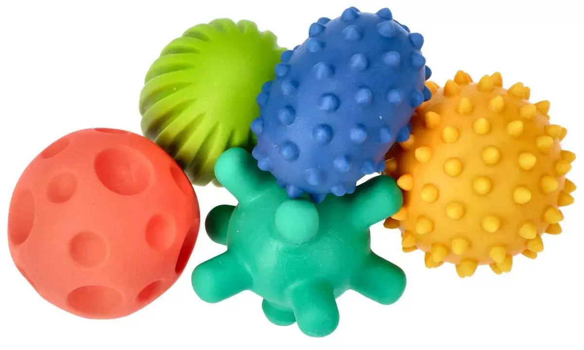 hencz toys сенсорные шарики набор 5 шт пастель Photo 8