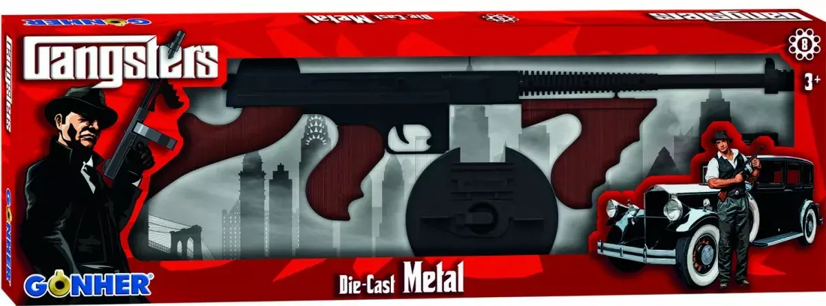 Pulio metal gangster pistol 155132/6 Photo 3