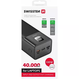 Портативный аккумулятор Swissten 22013941 40000 мАч