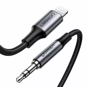 Аудиокабель UGREEN Cable IP Lightning (m) — 3,5 мм (m), длина 1 м