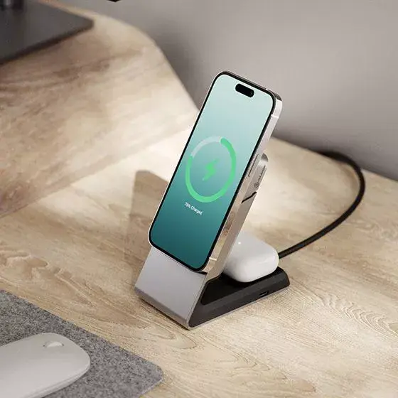 ALOGIC Matrix 2-in-1 Magnētiskā Lādētāja Doks Photo 5