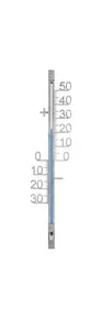 TFA 12.5011 Outdoor Environment Thermometer, Metal, Silver, -30 to 50 °C