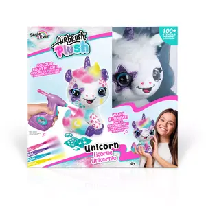 Plush unicorn toy Canal Toys 228CL — airbrush colorful design, easy to use