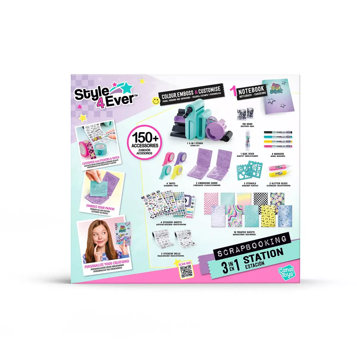 Scrapbooking Station Canal Toys 275CL 3‑in‑1 Photo 5