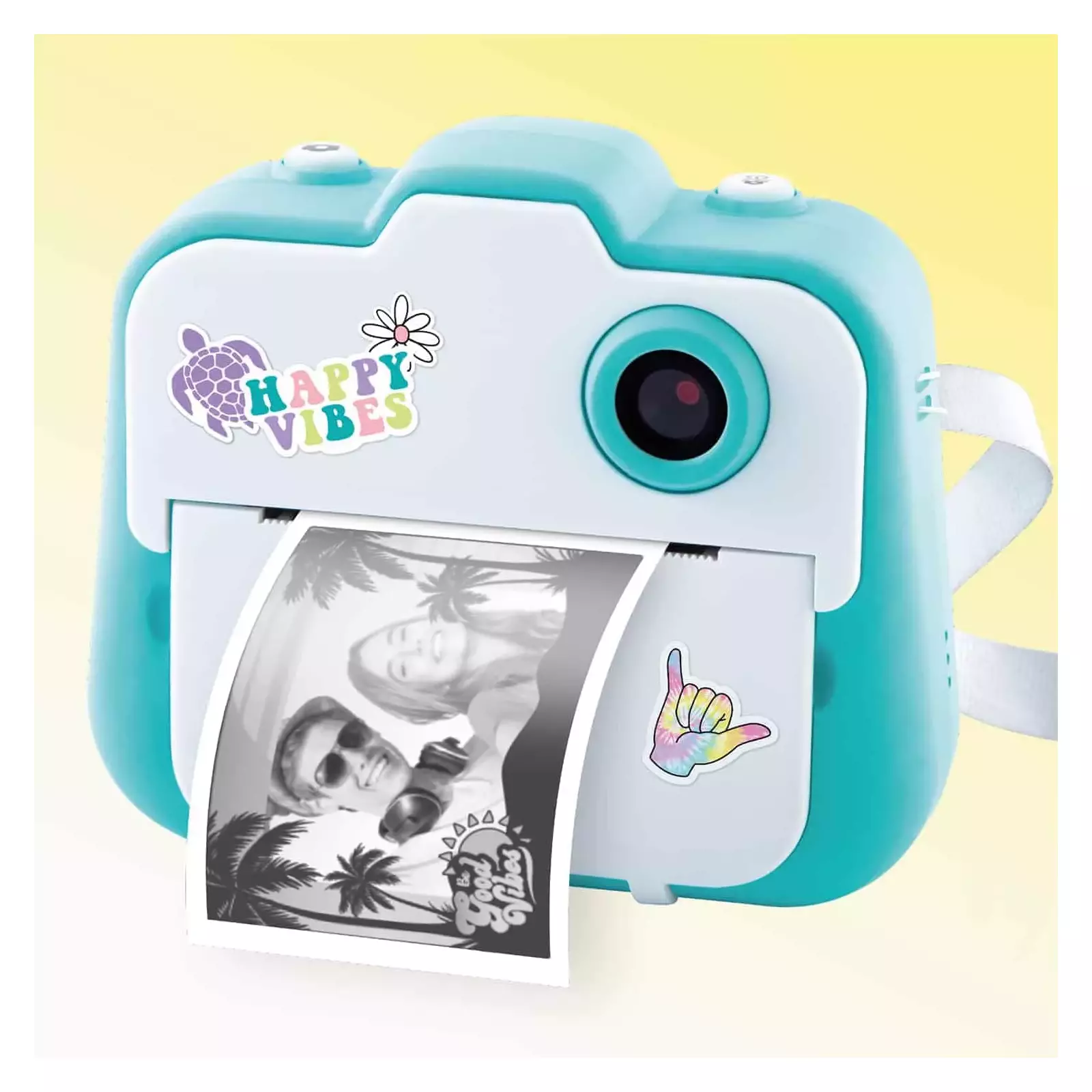 Canal Toys CLK 012 Instant Printing Camera Carry Pouch Protective Case  Compatible with Photo Creator with 3 Rolls of Paper and 1 Sheet of Stickers