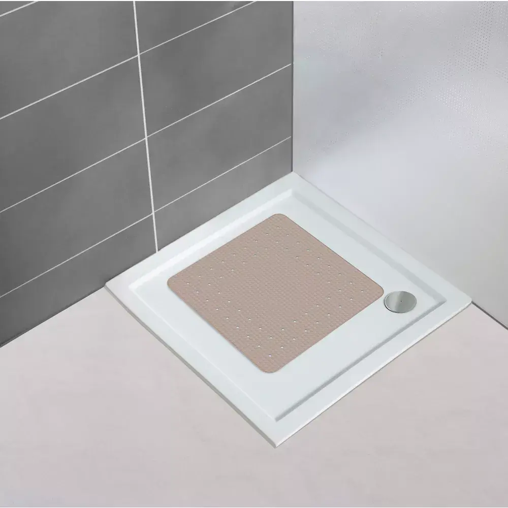 Wenko Mirasol Taupe dušas paklājiņš 540×540 mm Photo 3