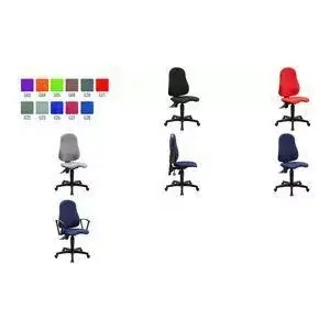 Biroja krēsls Topstar Ortho Point PO90G20 — auduma apdare, melns, ergonomisks