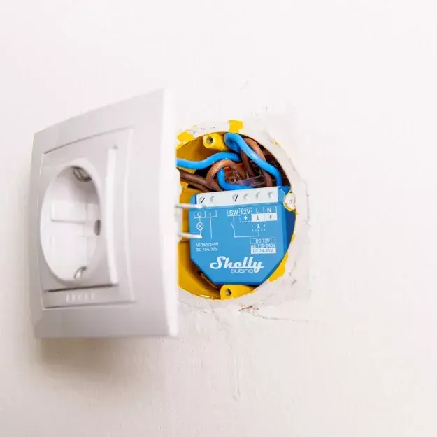 Smart relay Shelly Qubino Wave 1 110–240V 16A Photo 3