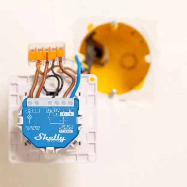 Smart relay Shelly Qubino Wave 1 110–240V 16A Photo 4