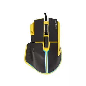 Мышь White Shark GM-9006 MARROK Yellow RGB 12.000 dpi