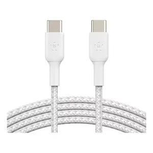 USB cable Belkin CAB004BT1MWH2PK USB 2.0 1 m USB C White