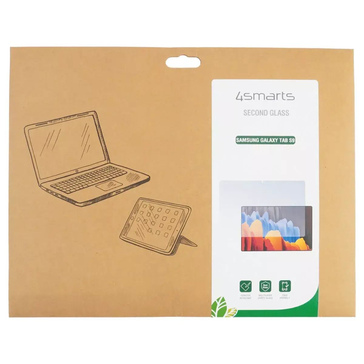 4smarts защитное стекло для Samsung Galaxy Tab S9 Photo 2