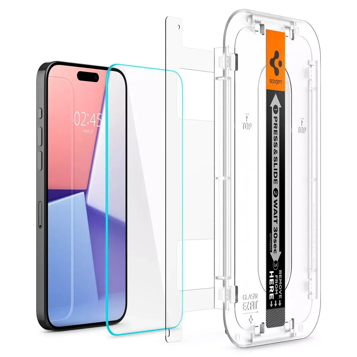 Aizsargstikls Spigen AGL06872 iPhone 15 Pro Max Photo 2