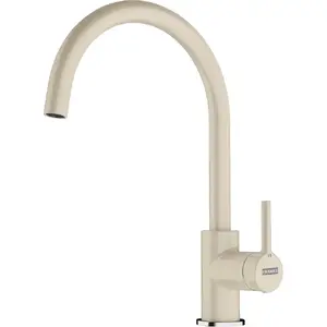 Virtuves jaucējkrāns Franke Lina XL sand spout 115.0626.026 — vienkāršsviras izlietnes jaucējkrāns, augsts izplūdes izpildījums