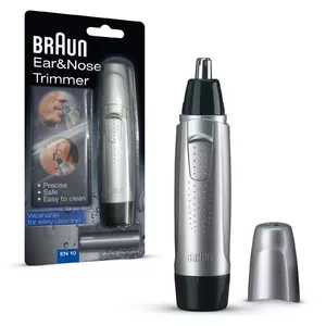 Braun Ear&Nose EN10 smalkapstrādes trimmeris Melns, Pelēks