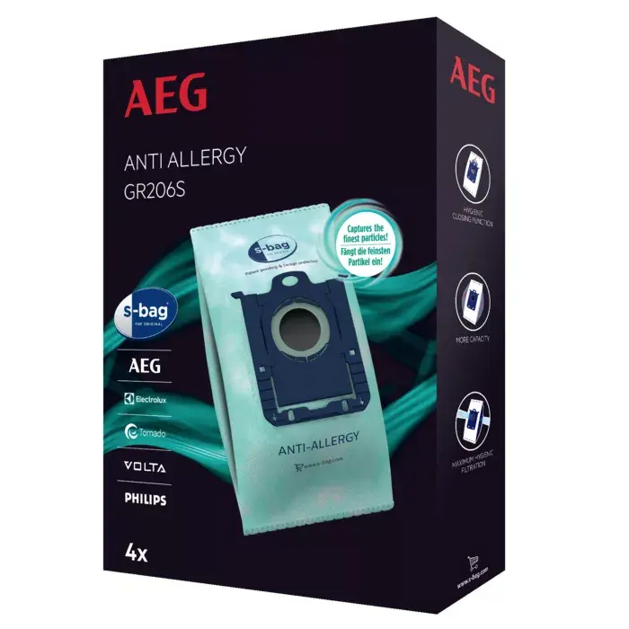 Putekļu maisiņš AEG GR206S Photo 2