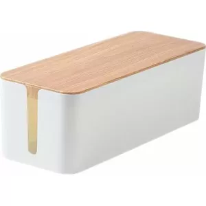 Vadu organizators Mozos KBO-LW-WOOD balts koka dizains, 1 gab.