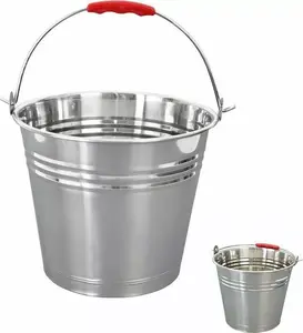 Stainless Steel Bucket ORION 5L — universal kitchen and household use