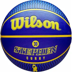 Баскетбольный мяч Wilson NBA Player Icon Stephen Curry уличный WZ4006101XB7 размер 7 синий