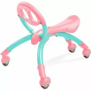 Bērnu brauciens Toyz Beetle Pink — kompakts stumjams transportlīdzeklis